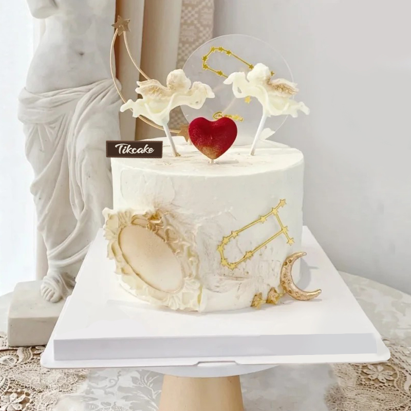 双子座小天使主题鲜奶蛋糕（5.21-6.21）