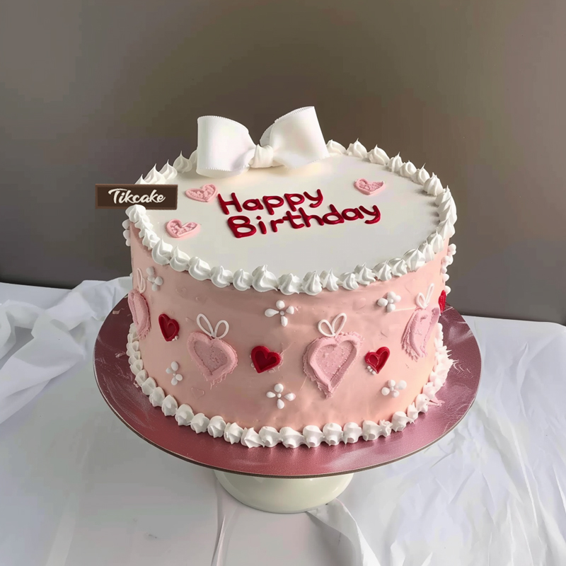 原创仙女风主题翻糖鲜奶蛋糕