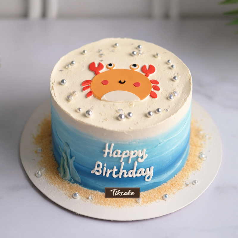 原创巨蟹座主题鲜奶蛋糕十二（6.22-7.22）