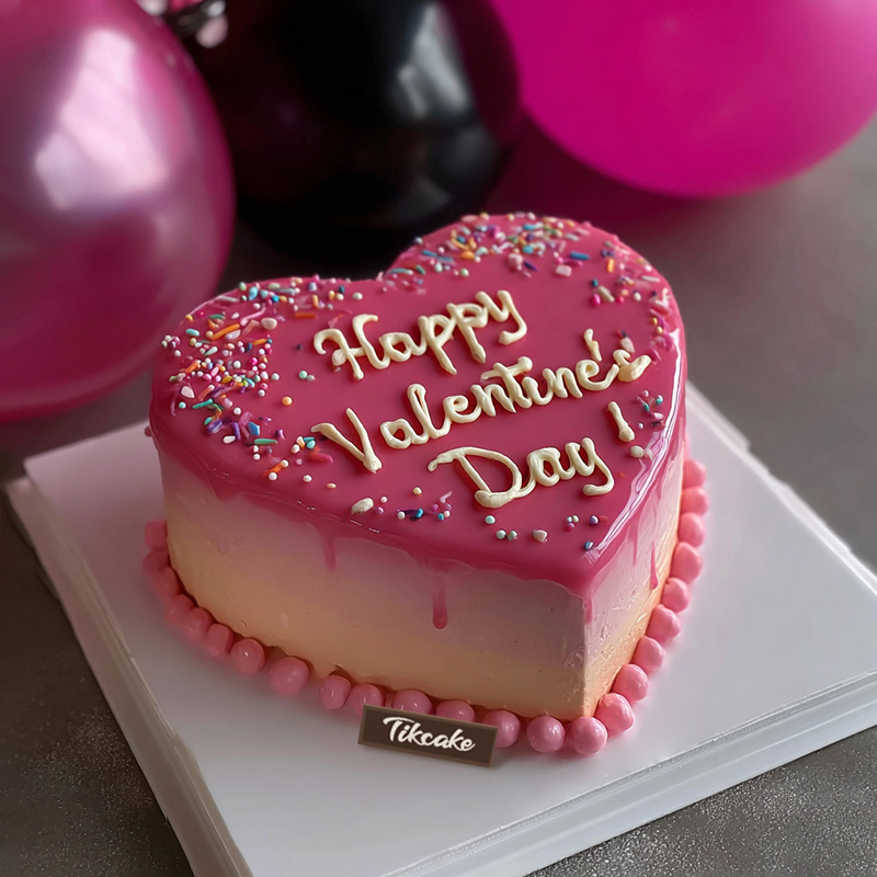 原创爱心主题鲜奶蛋糕（二十九）