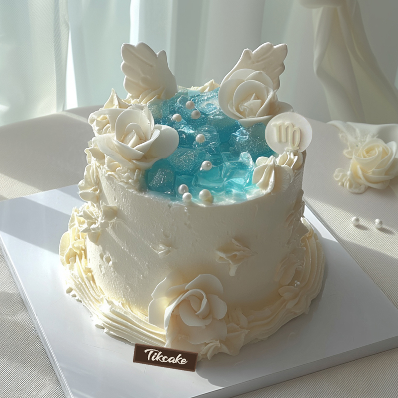 原创处女座主题鲜奶蛋糕二十三（8.23-9.22）