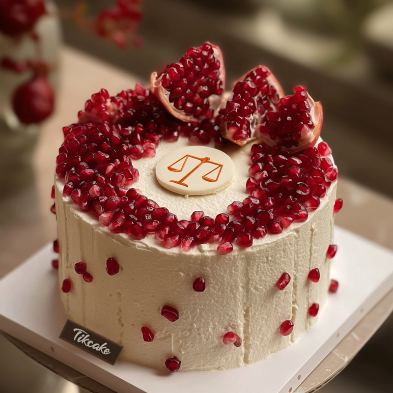 原创天秤座主题水果鲜奶蛋糕四（9.23-10.23）